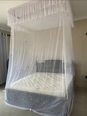 Ceiling Mosquito Net White / Rise And Drop