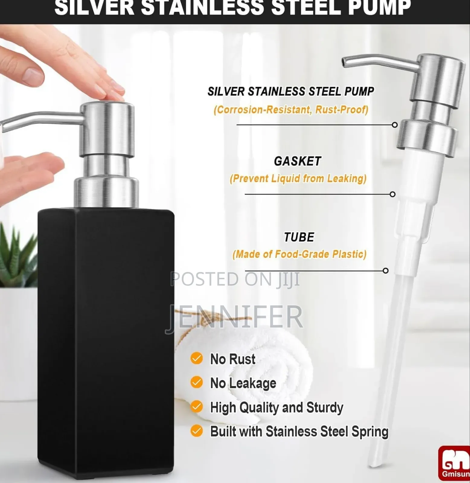 2pcs Ceramic Hand and Dish Soap Dispenser Set