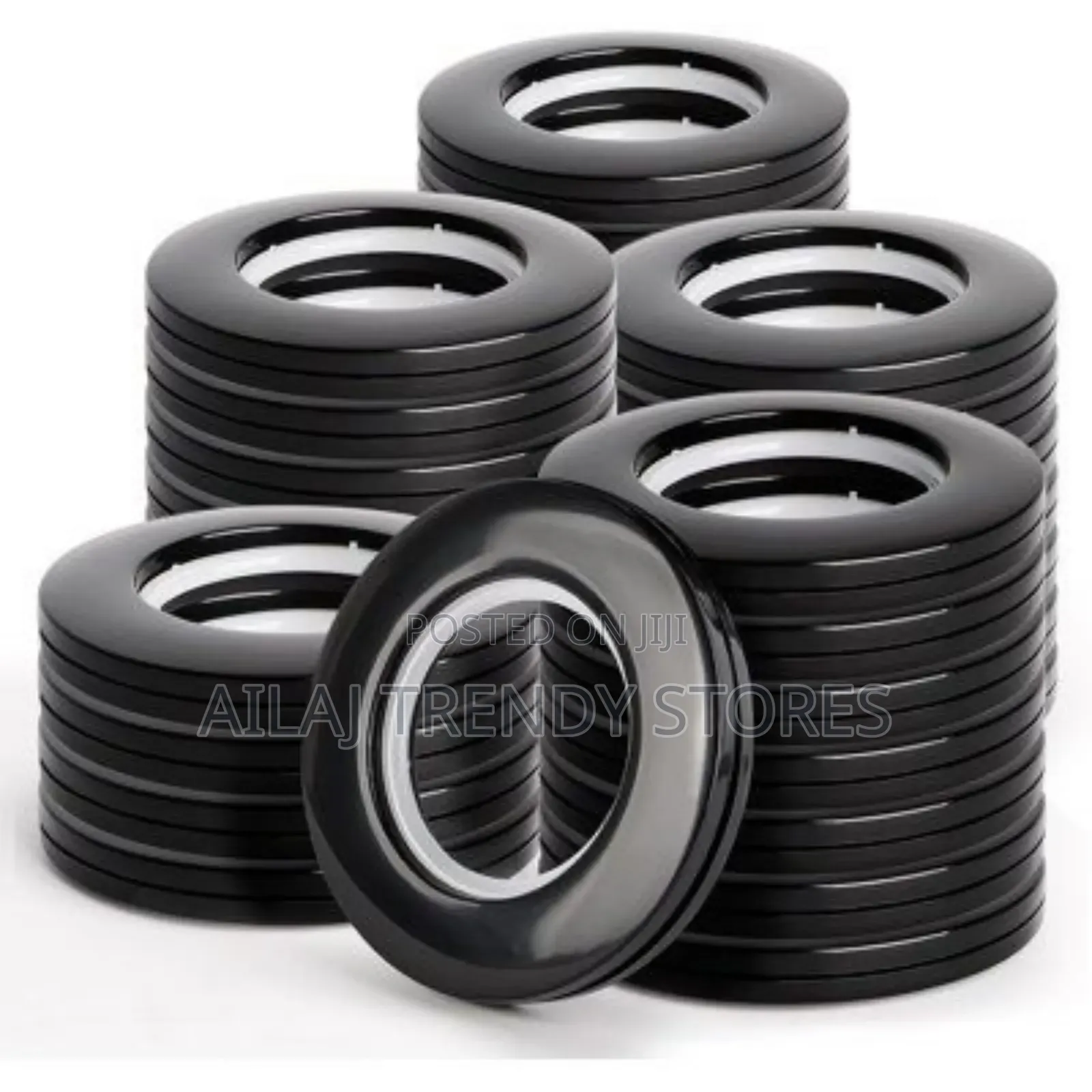 Plastic Curtain Eyelets-Rings