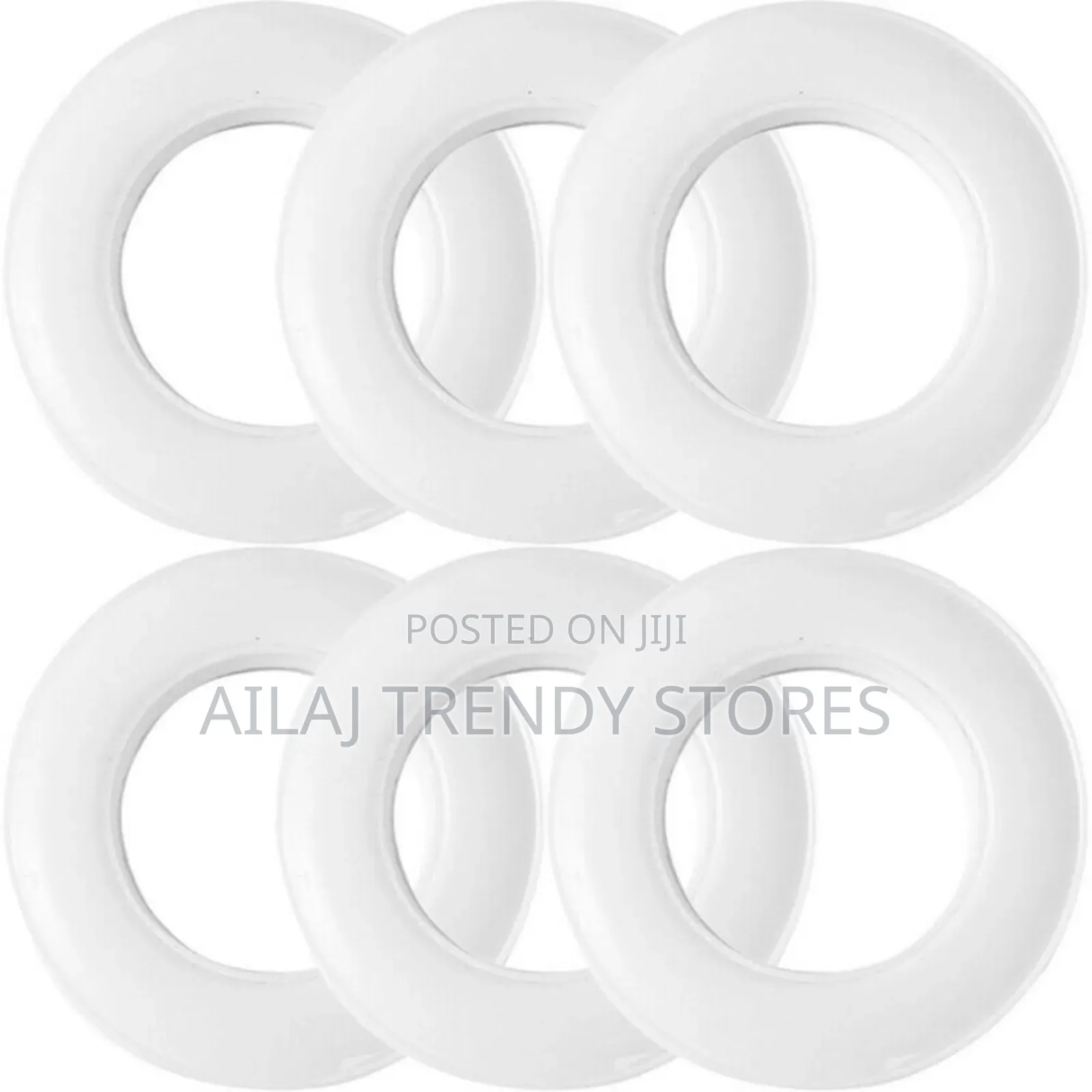 Plastic Curtain Eyelets-Rings
