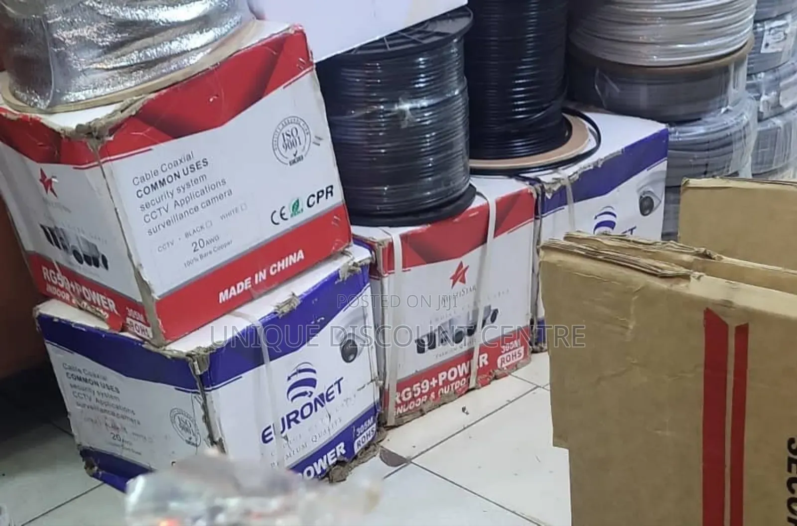 Rg 59 + Power CCTV Cable