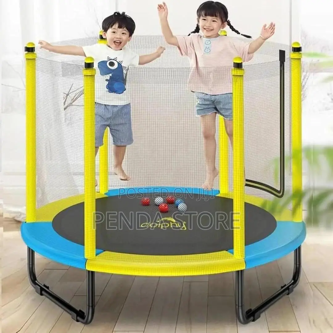 Kids Trampoline 7ft – Strong Stainless Steel Kids Trampoline