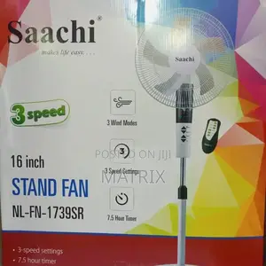 Saachi Stand Fan With Remote