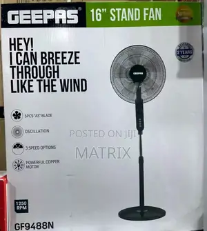 16 Stand Fan / Geepas Stand Fan