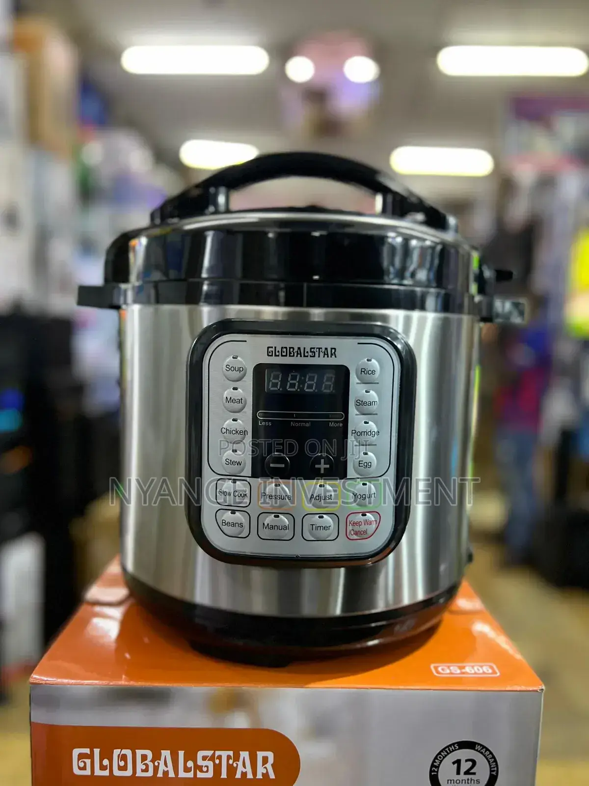 Pressure Cooker 6litre. Global Star Pressure Cooker