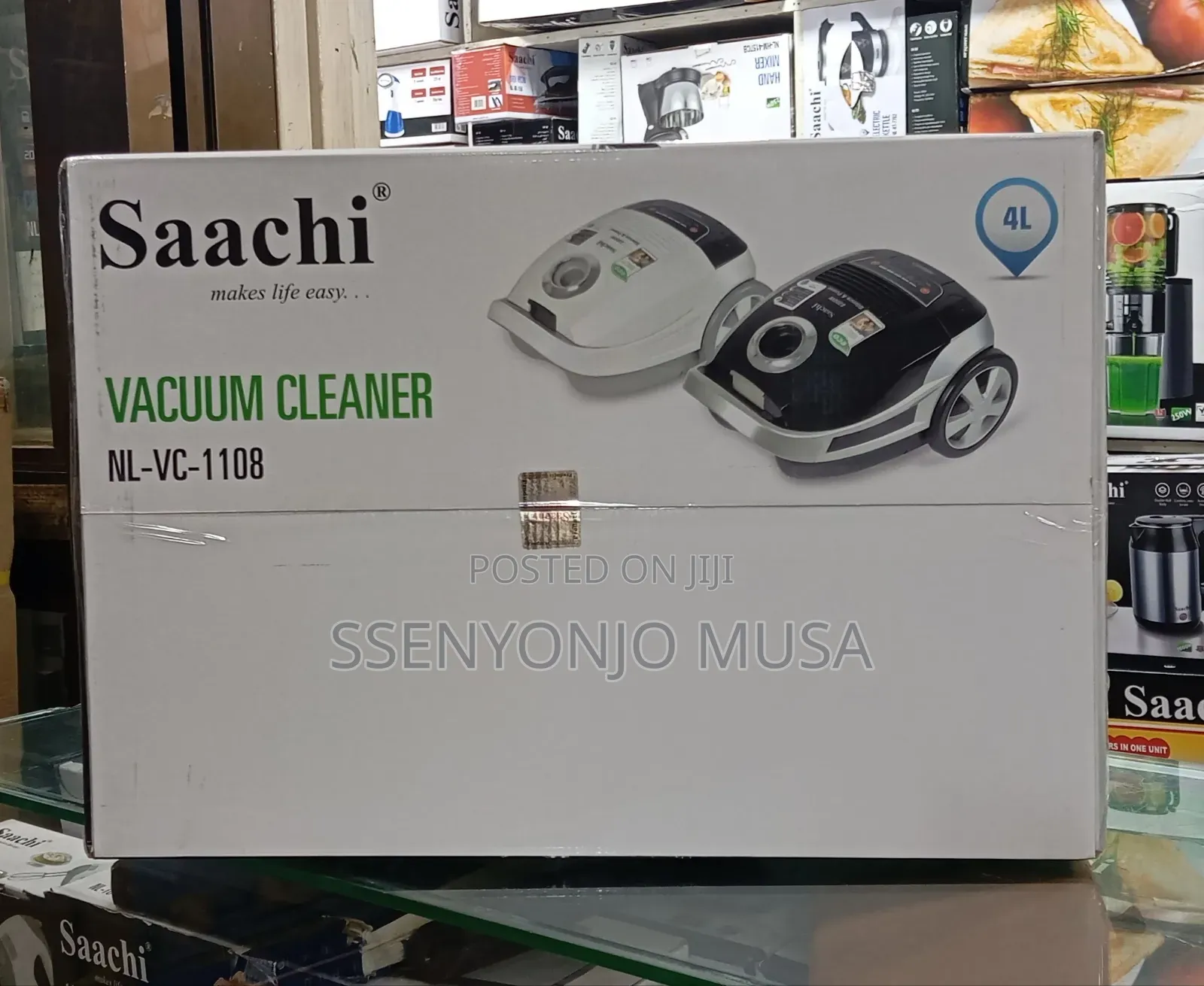 Saachi Dry Wet Vacuum Cleaner Nl-Vc-1108-Wh (2200w)