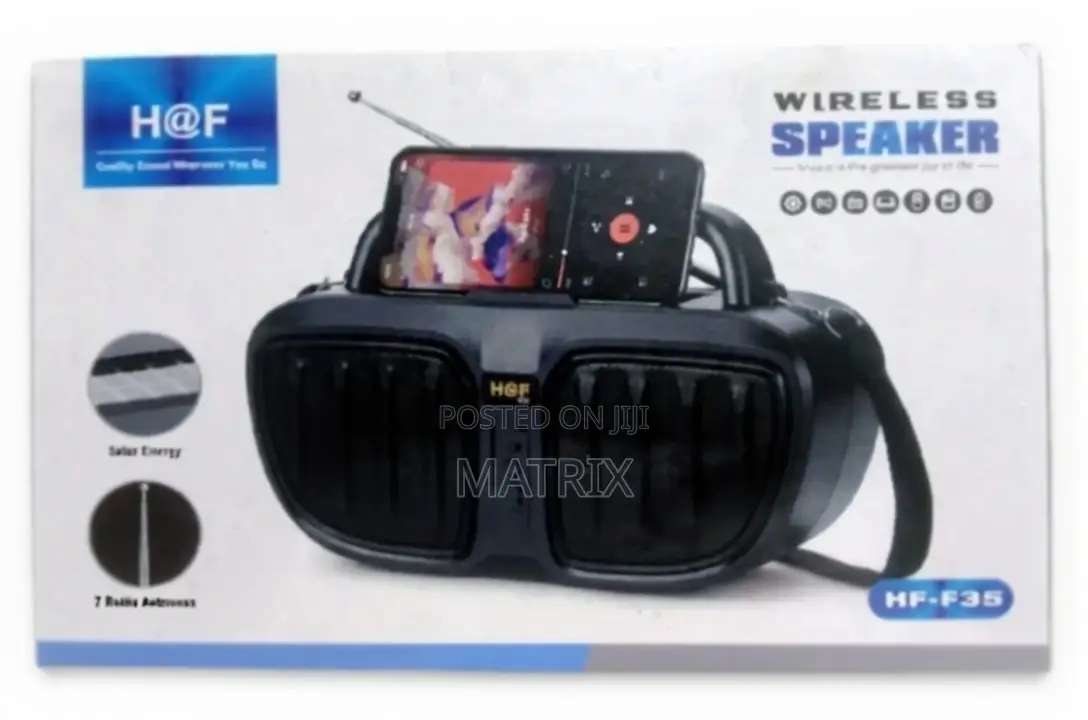 H at F Wireless Portable Bluetooth Radio Speaker - Hf F35