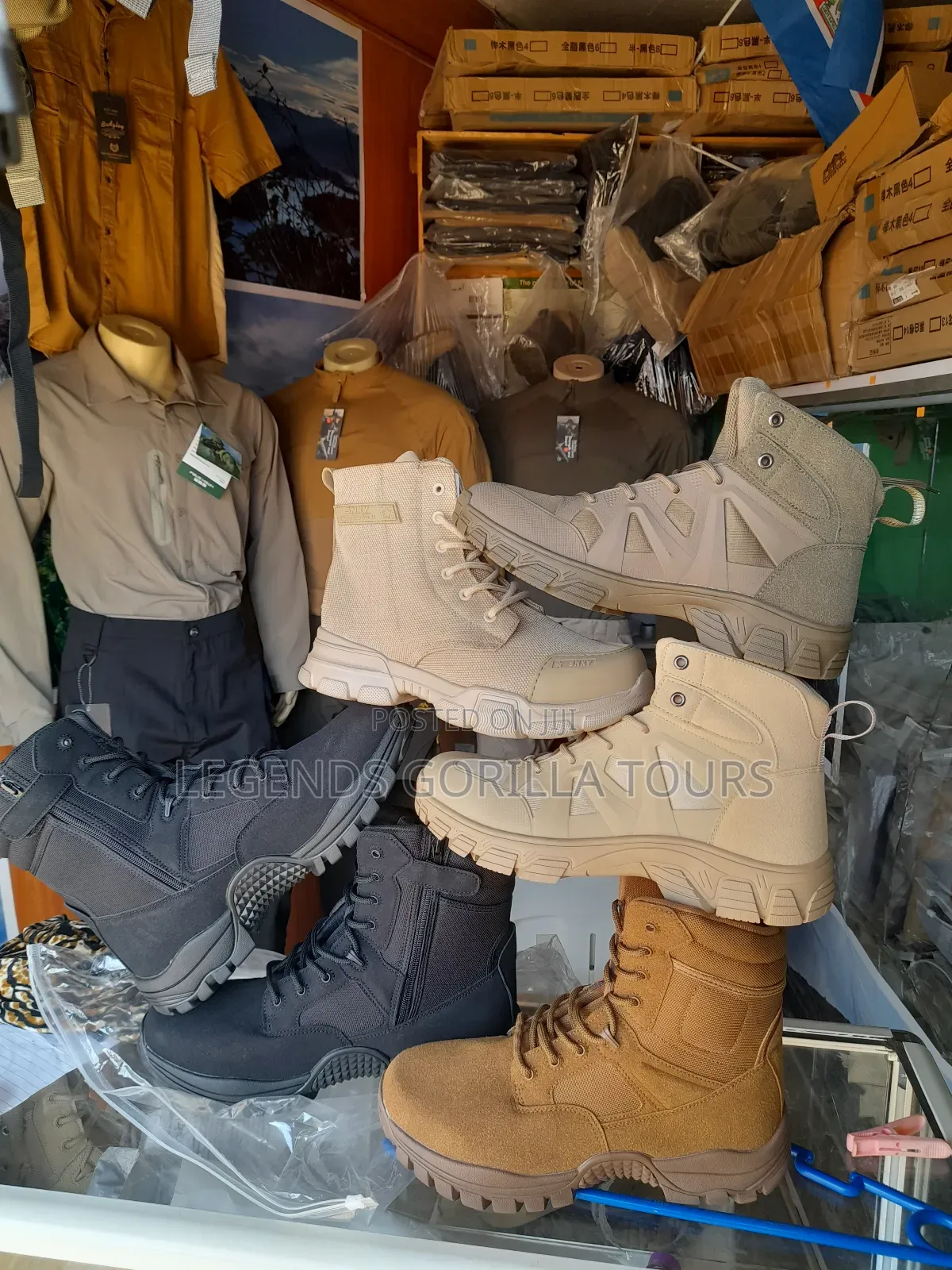 New Safety Boots in Uganda