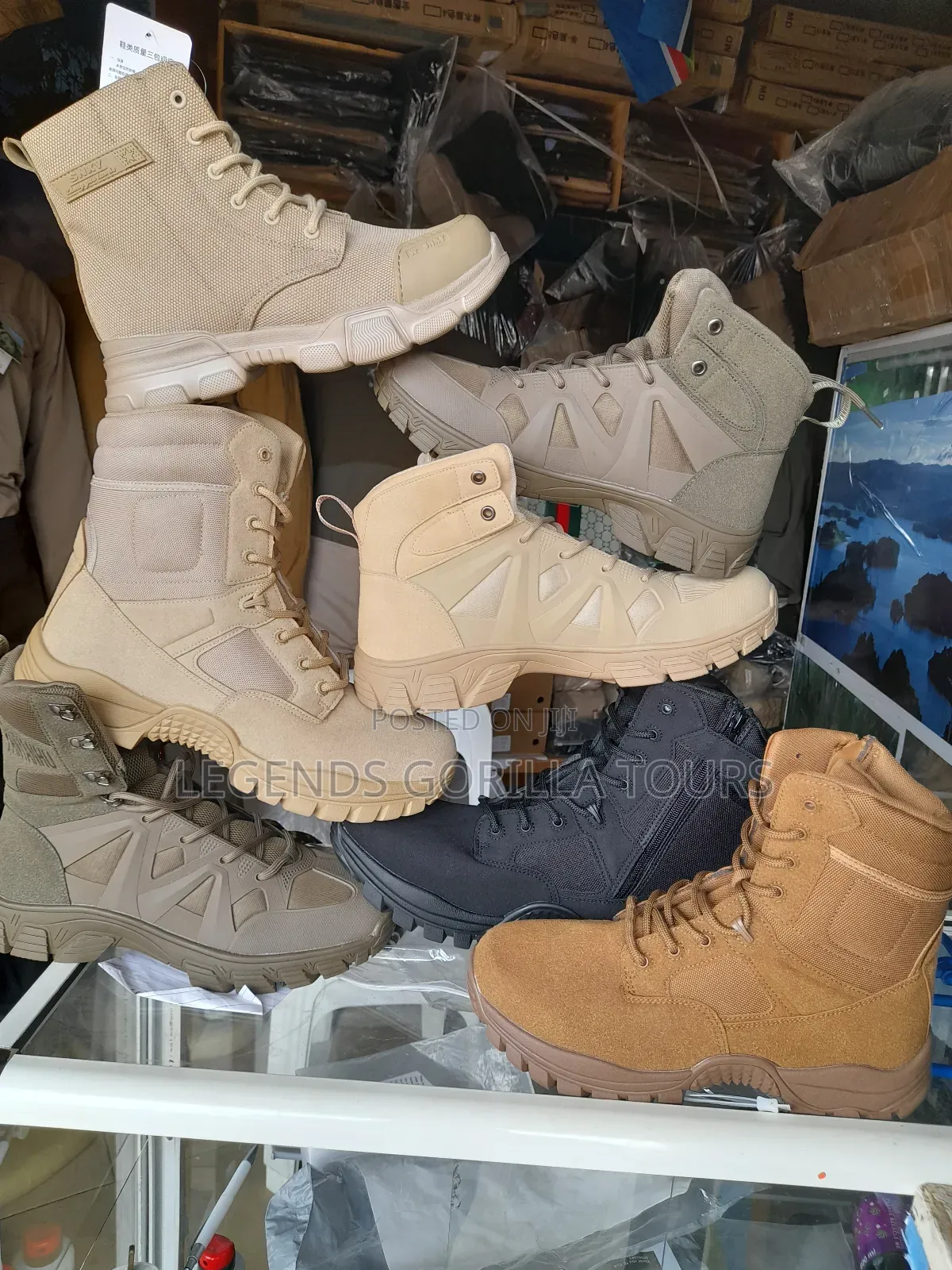 New Safety Boots in Uganda