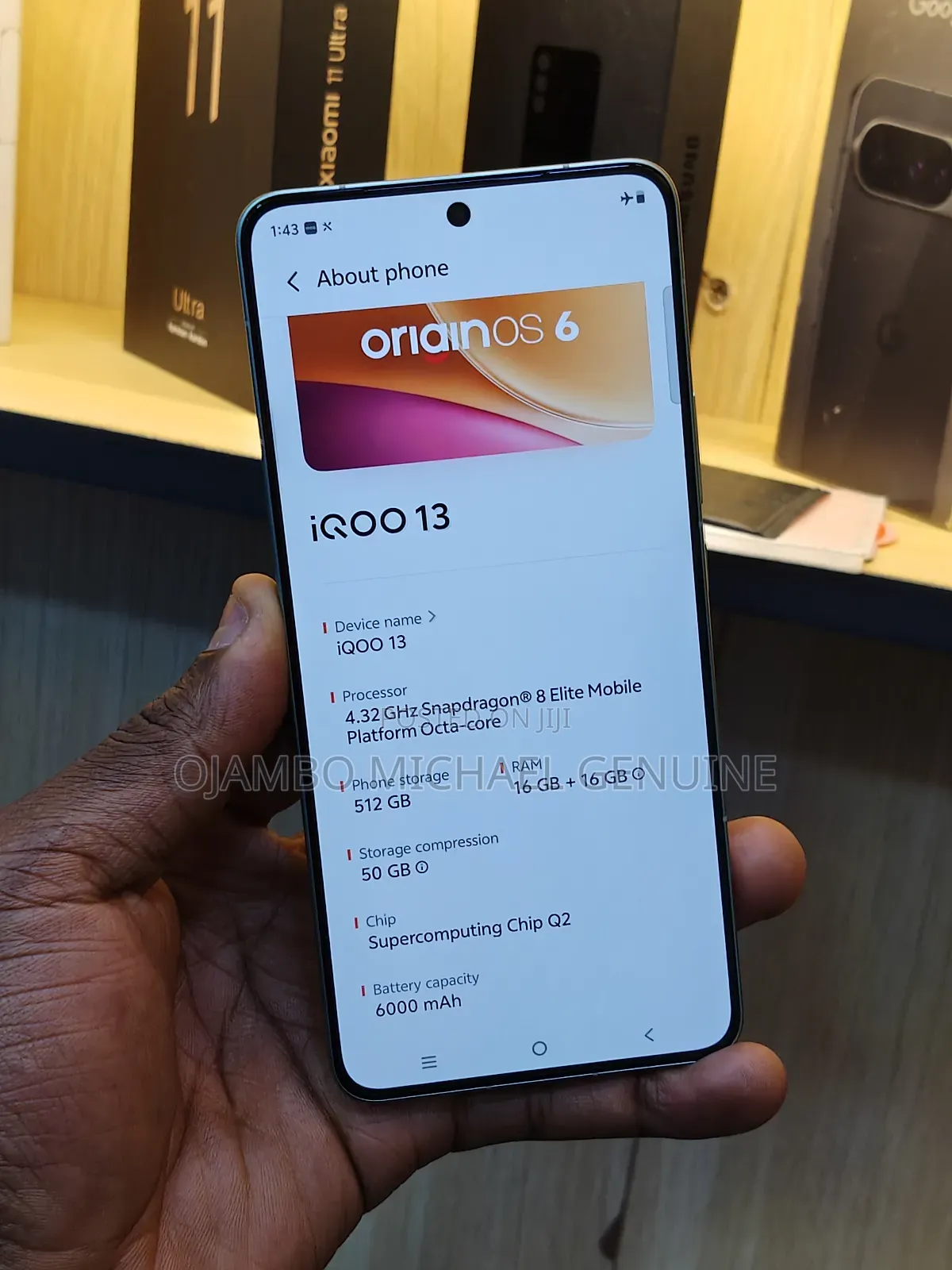 Vivo iQOO 13 512 GB Green