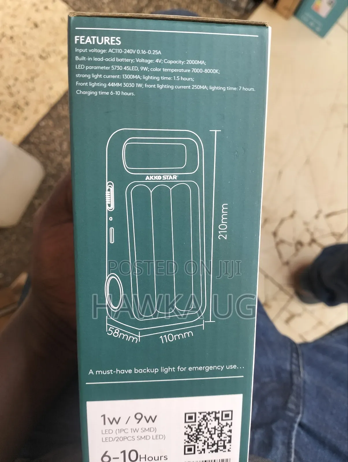Multifunctional Led Emergency Lamp