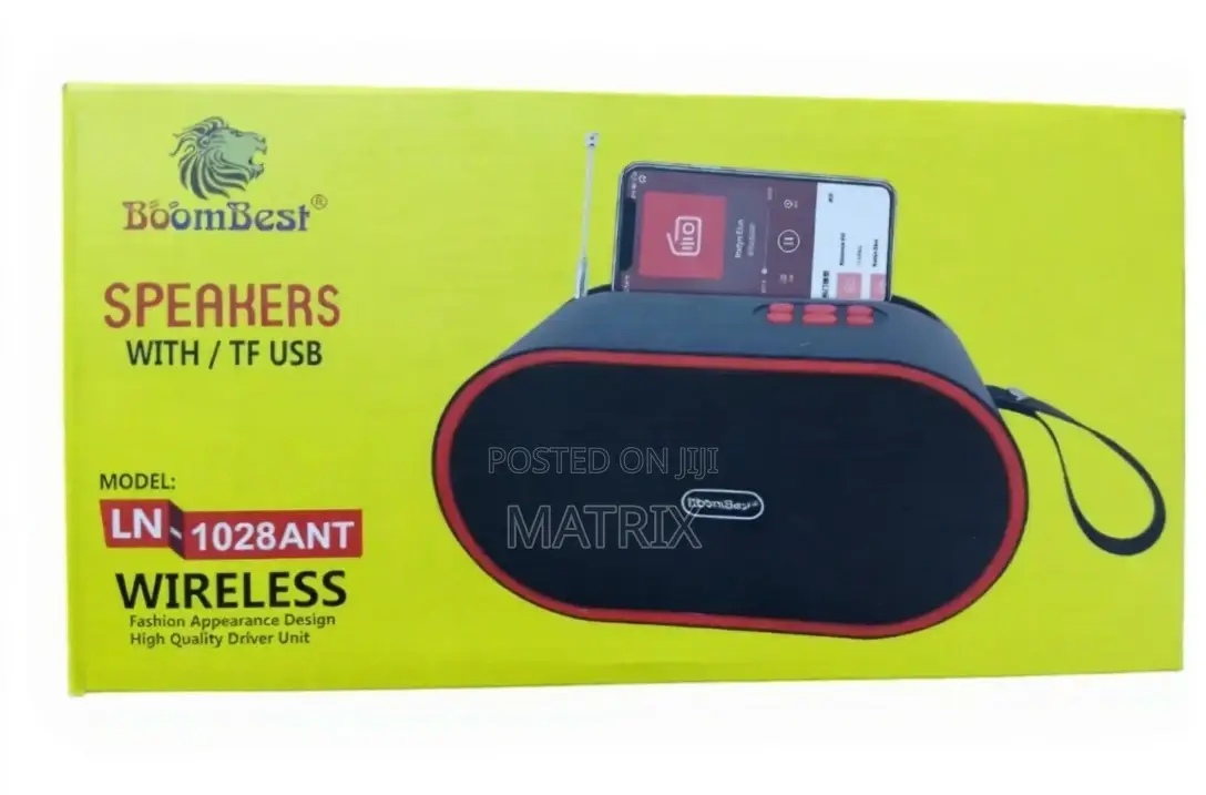 Super Bass Boombest Wireless Radio Speaker - Ln1028