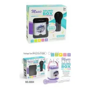 Children's Karaoke Machine, Portable Bluetooth Speaker With Wireless