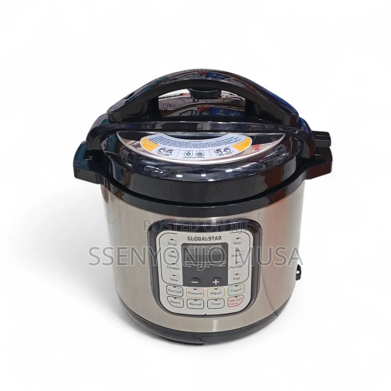 Globalstar Electric Pressure Cooker Gs-606d – 6l, 1000w
