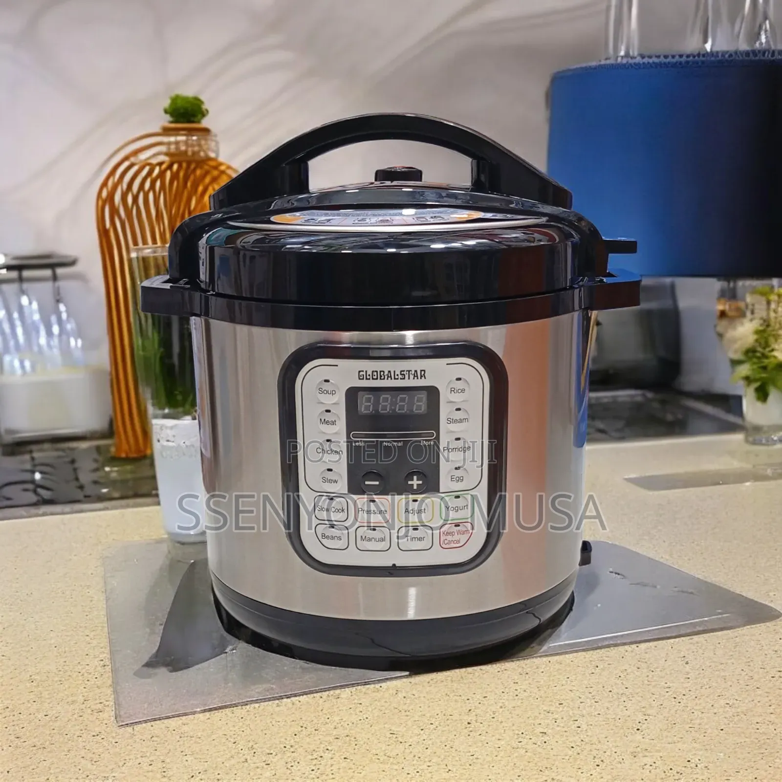 Globalstar Electric Pressure Cooker Gs-606d – 6l, 1000w