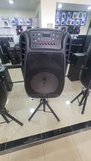 One Standing Reachable Speaker