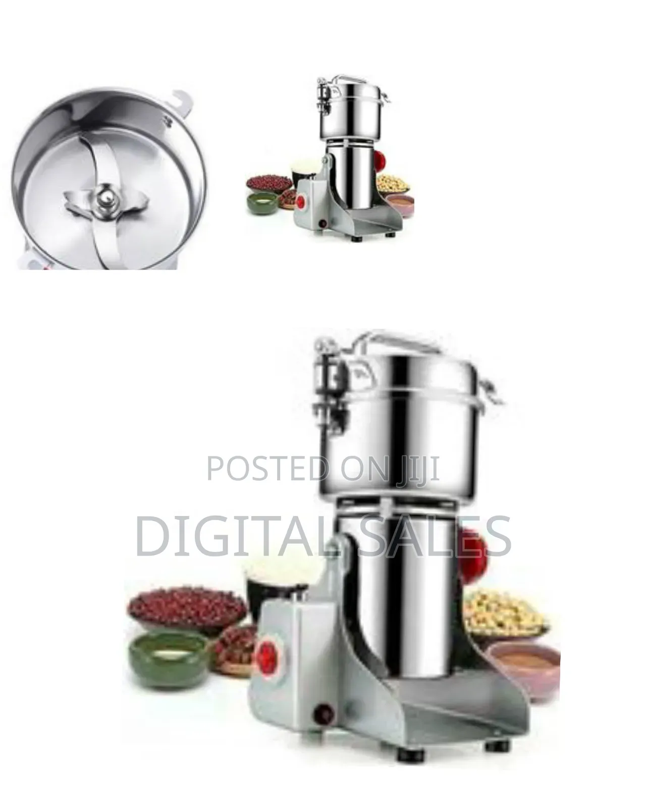 Silvercrest Commercial Gradeelectric Grain Spice Powder Mill Grinder
