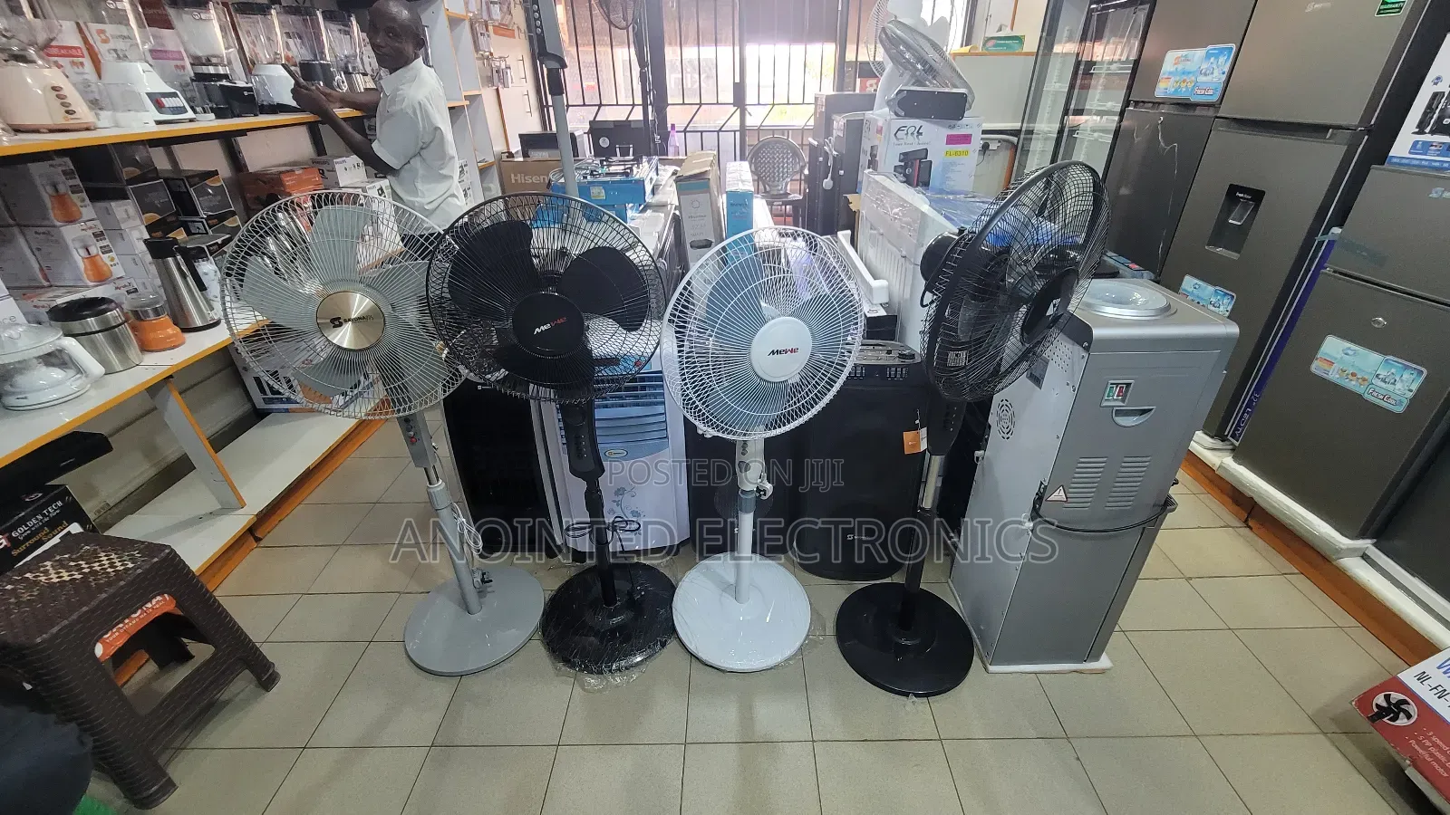 Standing Fans In. Brands Available