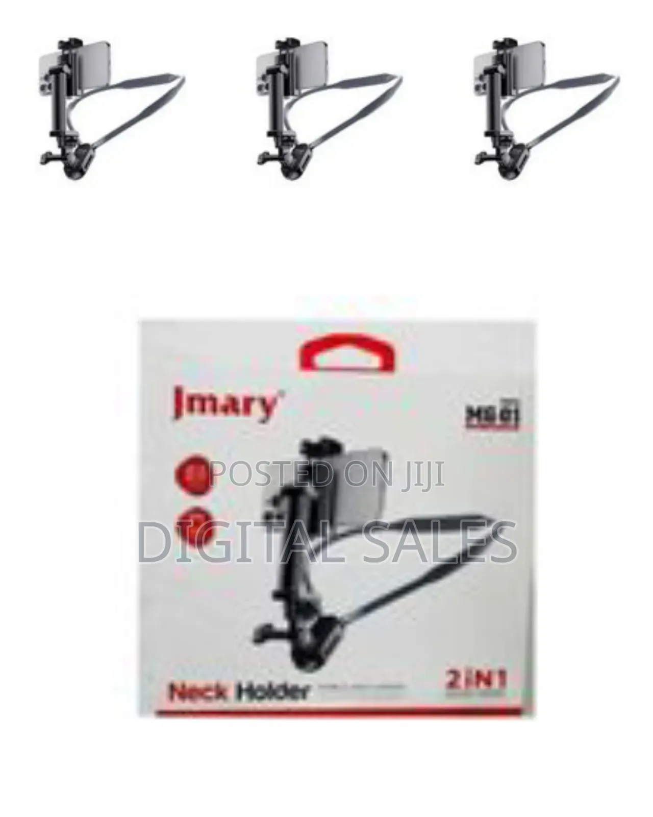 Jmary Hands-Free Flexible Neck/Wearable Smartphone Mount