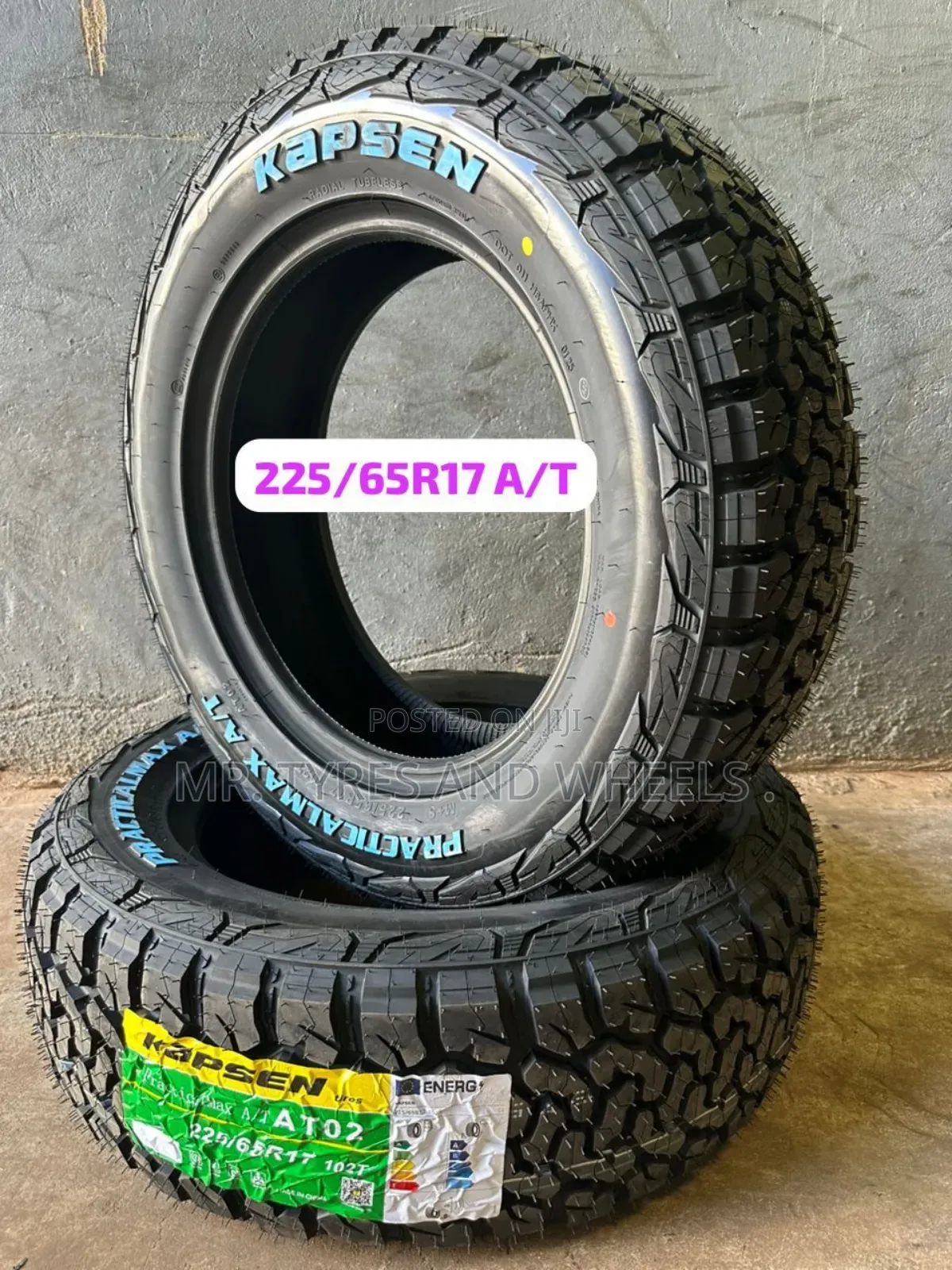 225 65 R17 Kapsin at Very Original N Strong Worth to Buy It