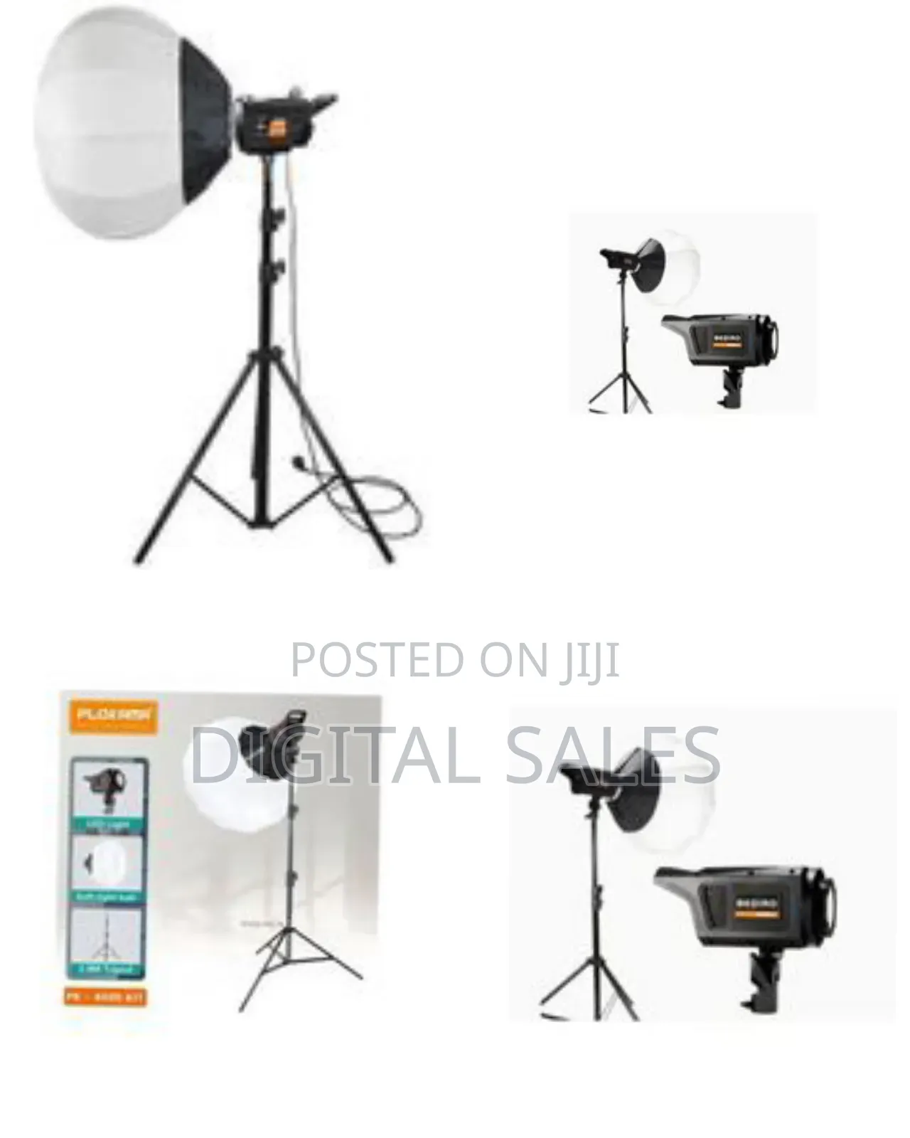 Plokama Pk-400s Professional Led Studio Lighting Kit