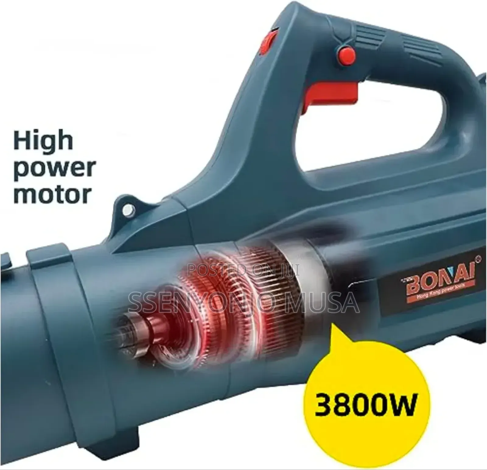 Bonai 3800w Electric Leaf Blower Dust Blower – Corded 240v Handheld.
