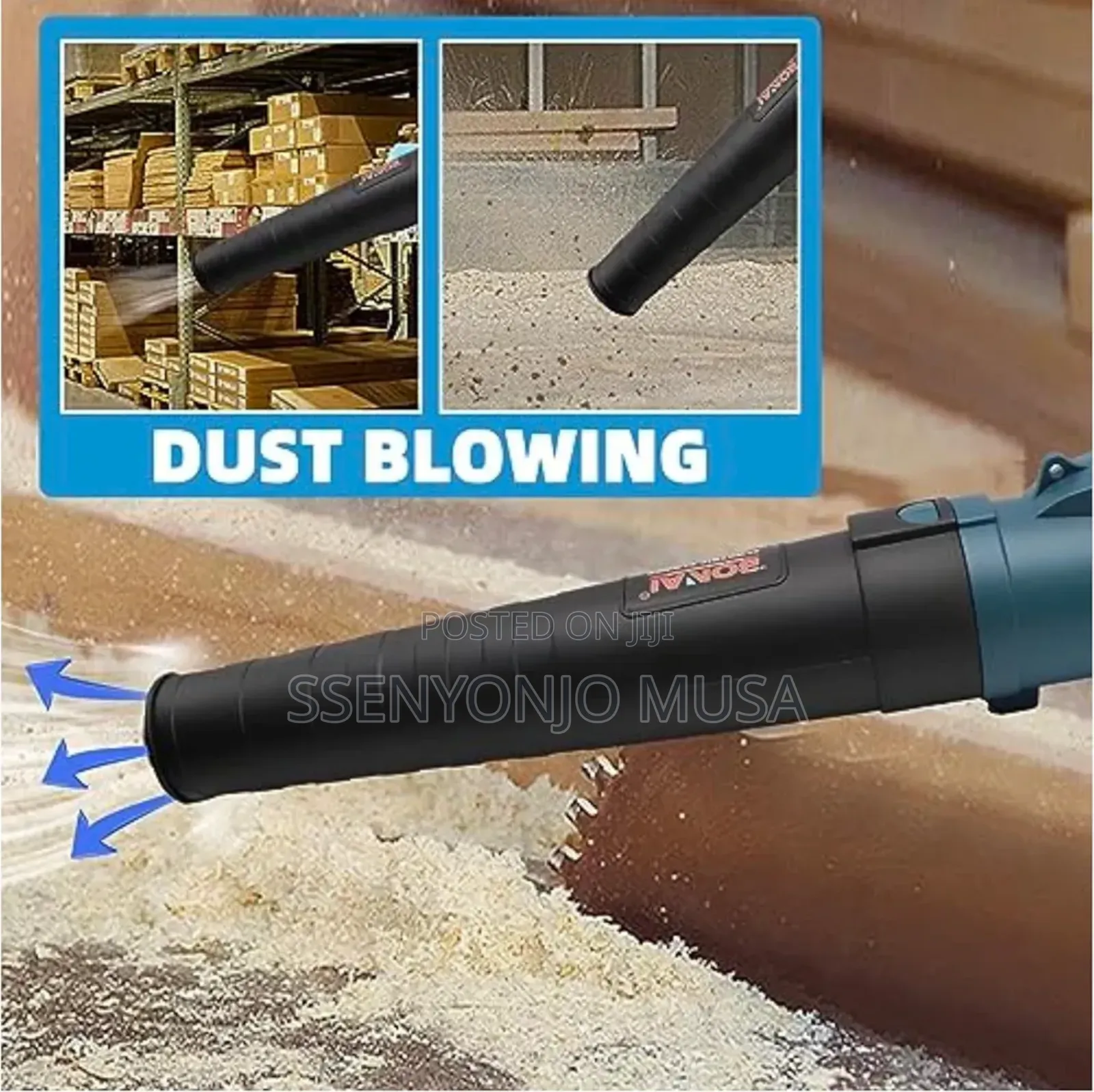 Bonai 3800w Electric Leaf Blower Dust Blower – Corded 240v Handheld.
