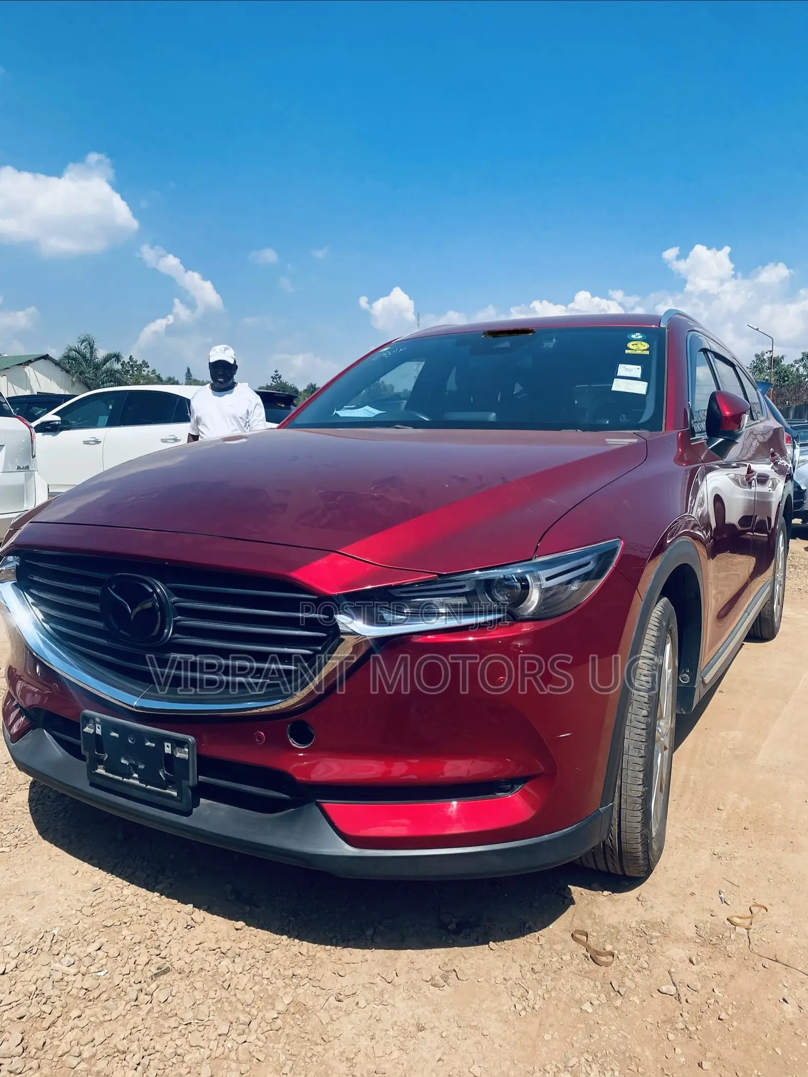 Mazda CX-8 2017 Red