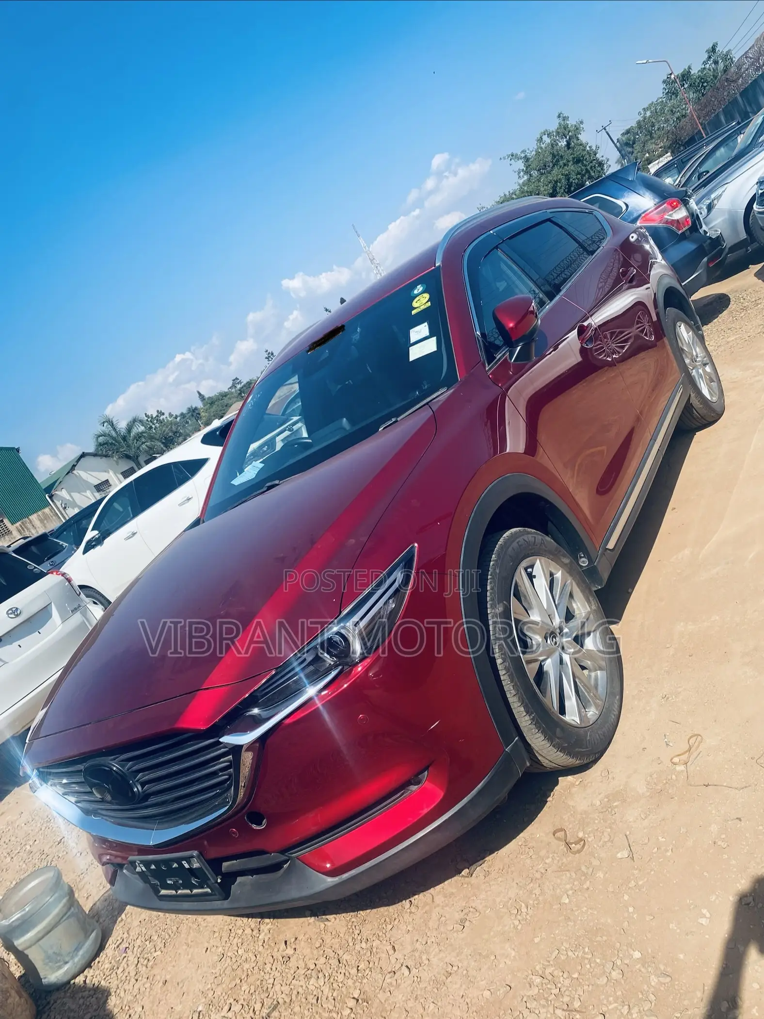 Mazda CX-8 2017 Red