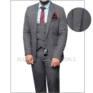 Men's Fit Suit 3-Piece Set - Business Ceremonial