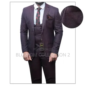 Men's Fit Suit 3-Piece Set - Business Ceremonial