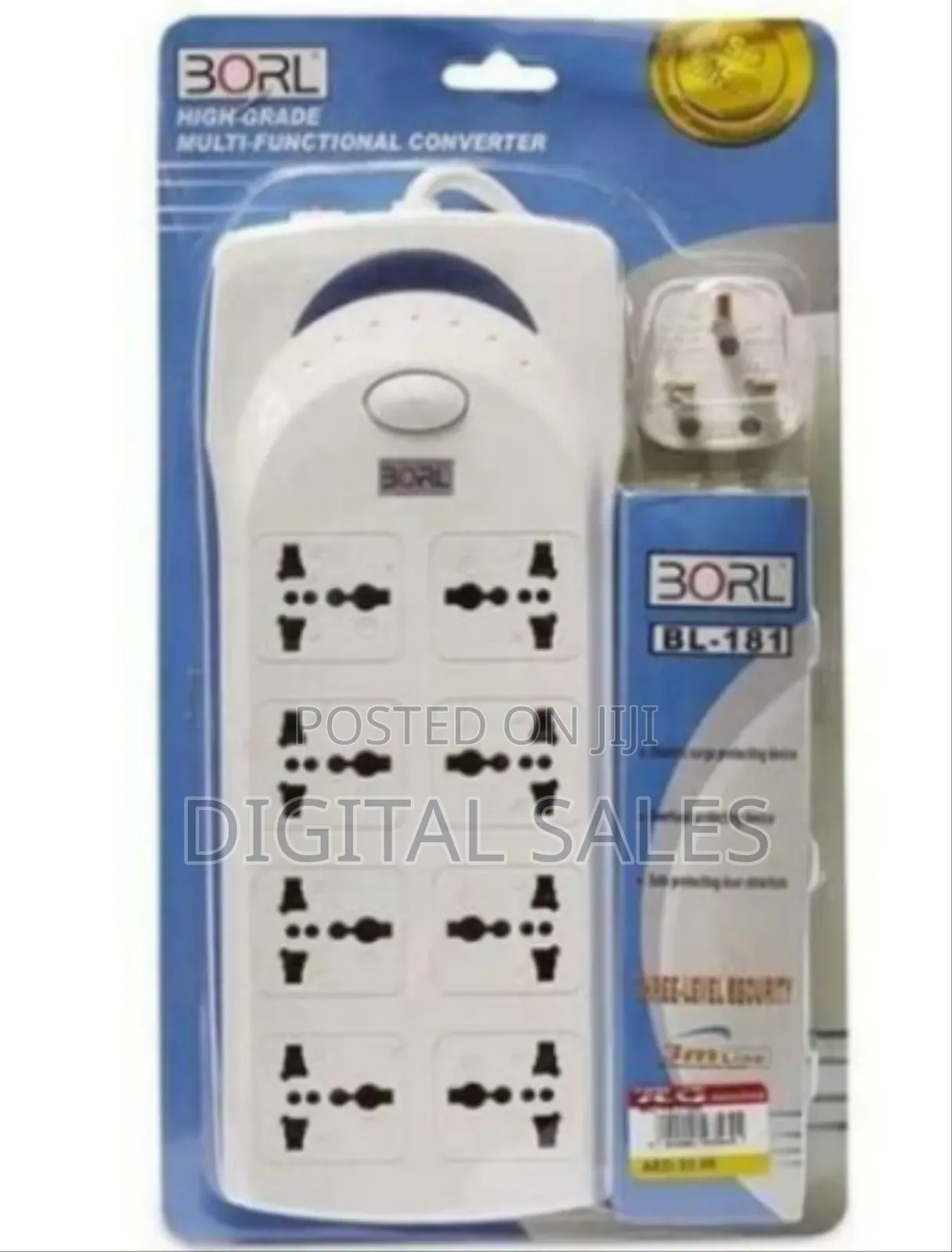 Borl 8 Ways Heavy Duty Extension