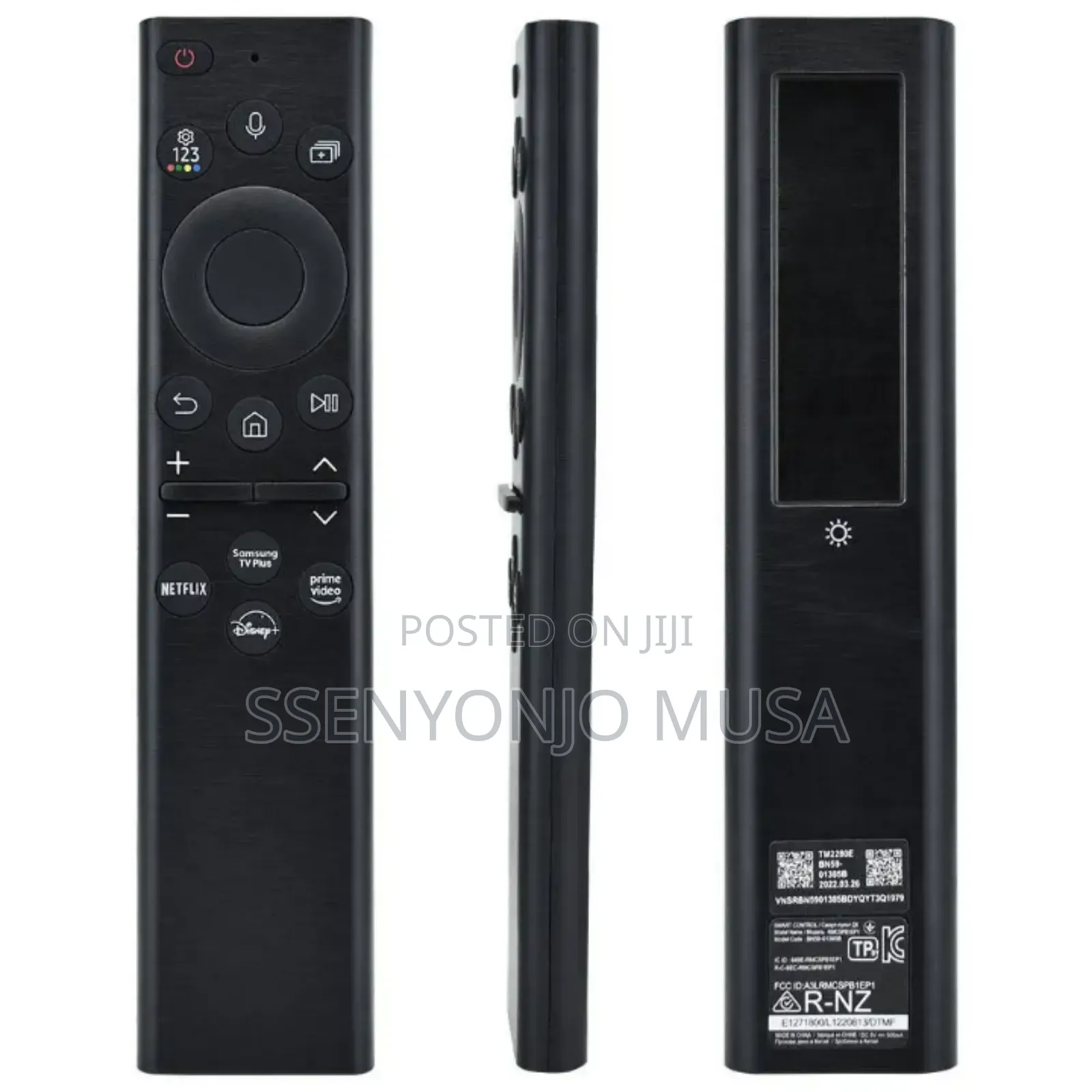 Samsung Smart Tv Voice Control Solar Remote Bn59-01455a – Bluetooth