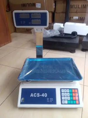 Commercial Tabletop Weighing Scales 40kg Weigh Accurate Weigh Scale