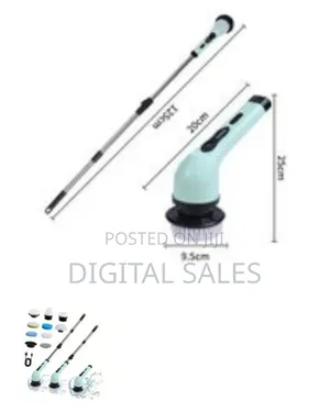 Versatile Electric Cleaning Brush Kit