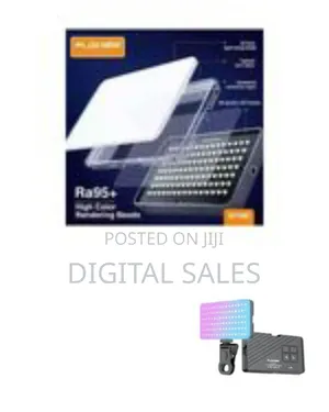 Compact RGB Led Video Light for Photography and Videography