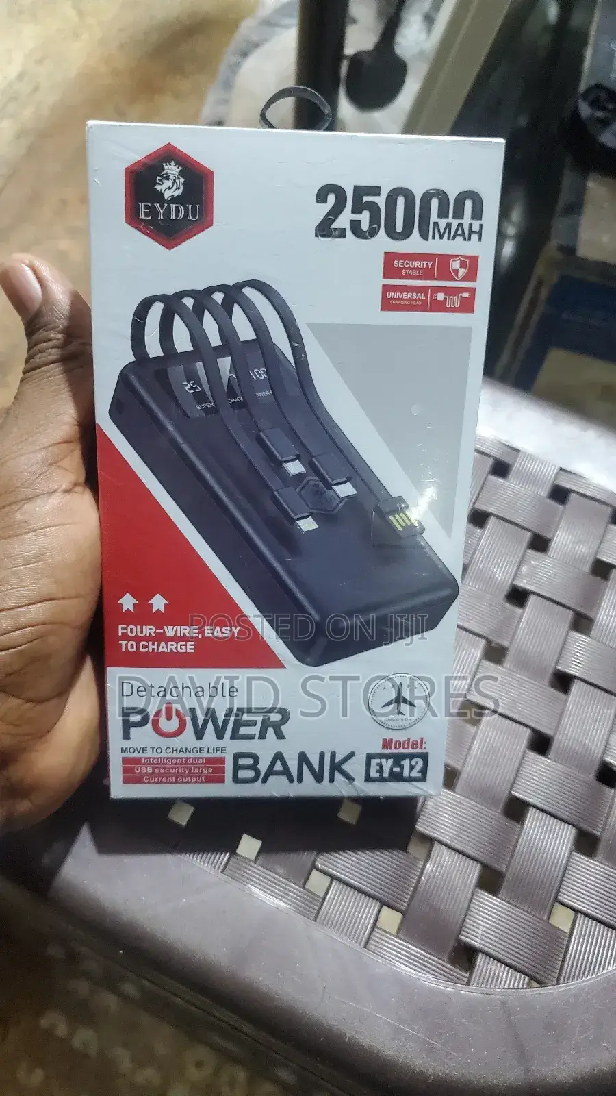 Eydu 25000mah Detachable Powerbank