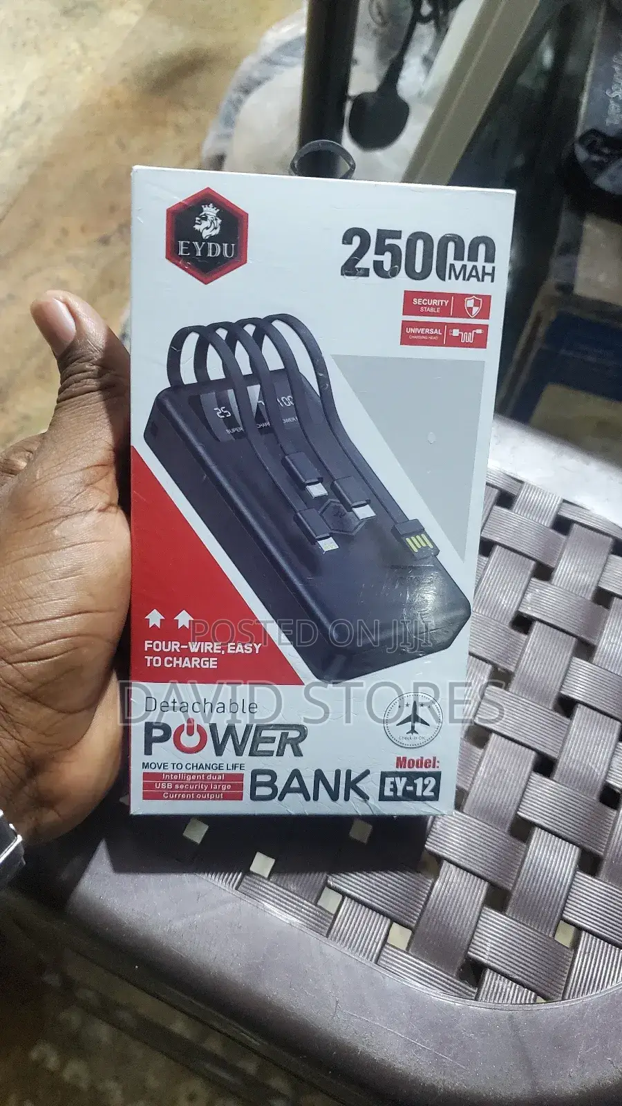 Eydu 25000mah Detachable Powerbank
