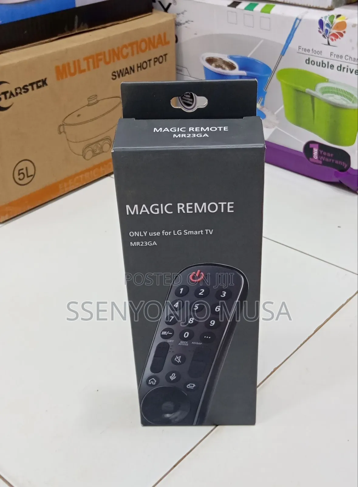 Lg Magic Remote Control Mr23ga – Voice Ai, Nfc Motion Control For Lg