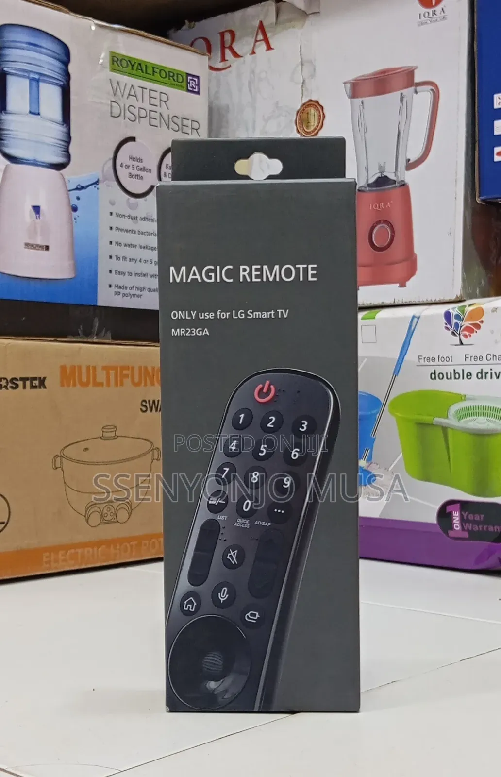 Lg Magic Remote Control Mr23ga – Voice Ai, Nfc Motion Control For Lg