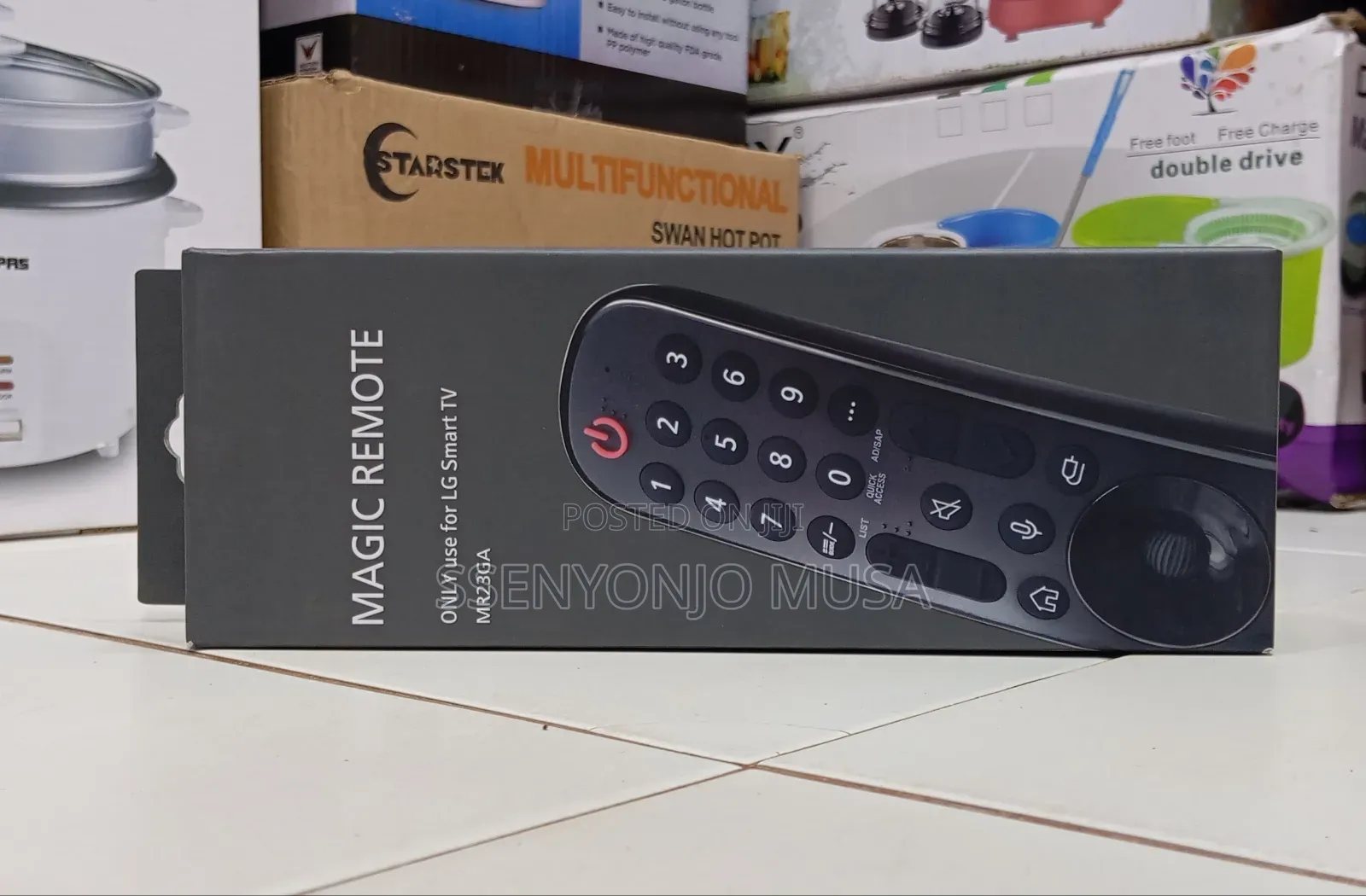 Lg Magic Remote Control Mr23ga – Voice Ai, Nfc Motion Control For Lg