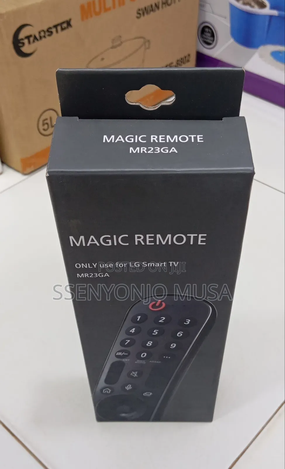 Lg Magic Remote Control Mr23ga – Voice Ai, Nfc Motion Control For Lg