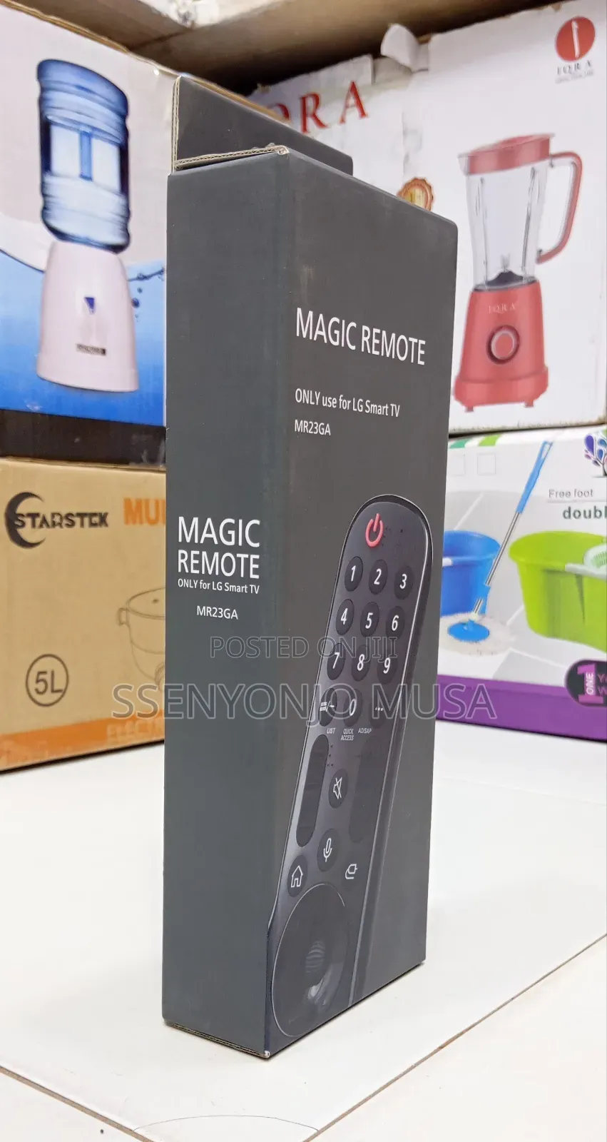 Lg Magic Remote Control Mr23ga – Voice Ai, Nfc Motion Control For Lg