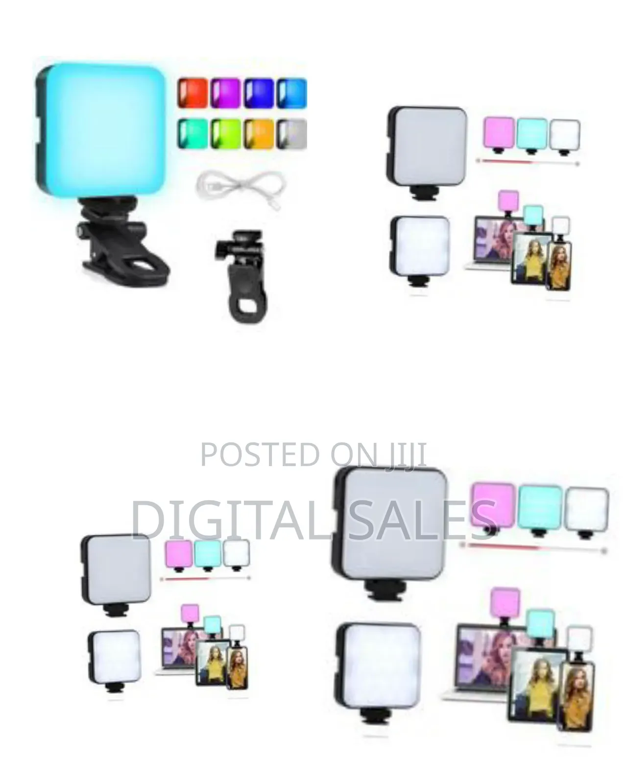 Video Conferencing Fill Light With Clip