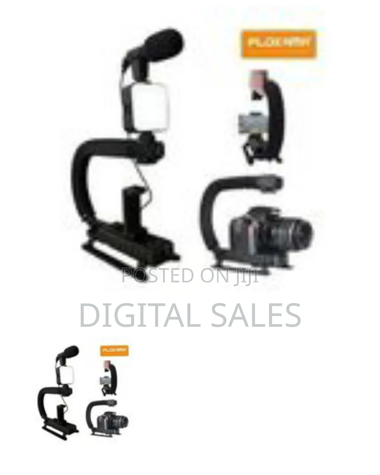 Plokama Universal Handheld Video Rig Kit for Smartphones Cameras