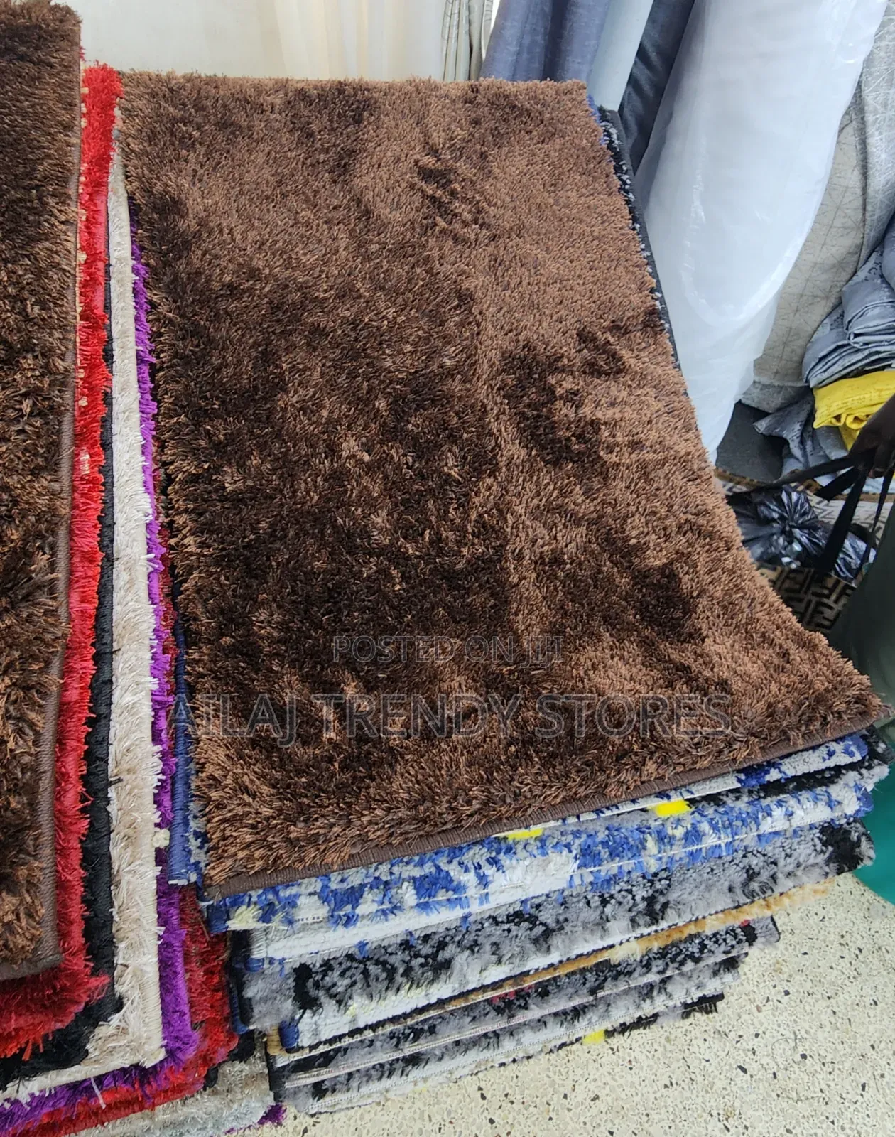 Fluffy Plain Doormats