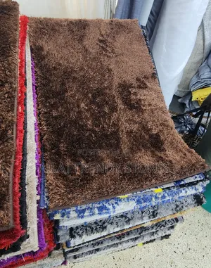Fluffy Plain Doormats
