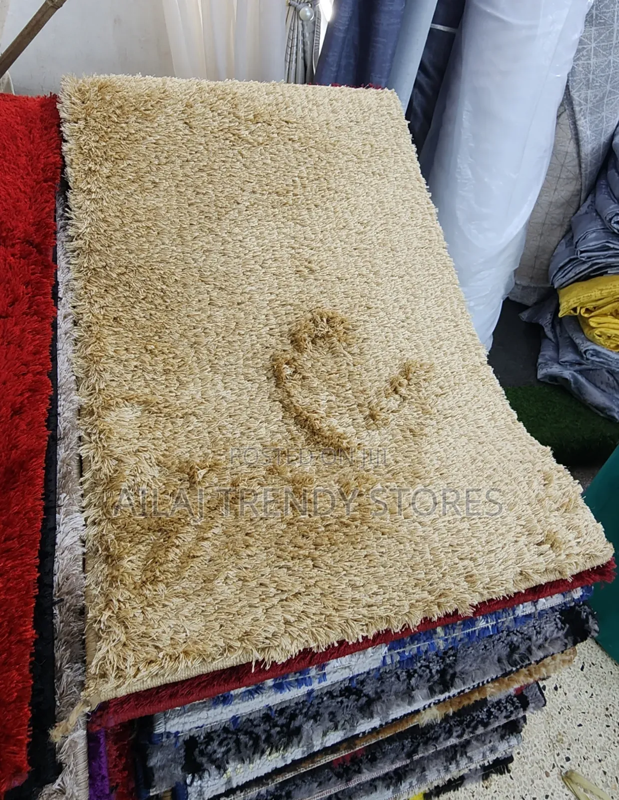 Fluffy Plain Doormats