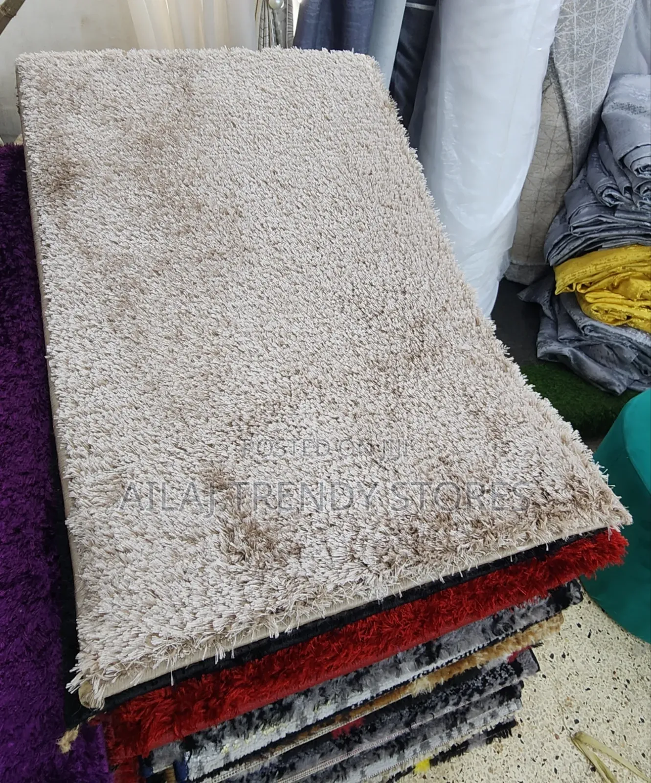 Fluffy Plain Doormats