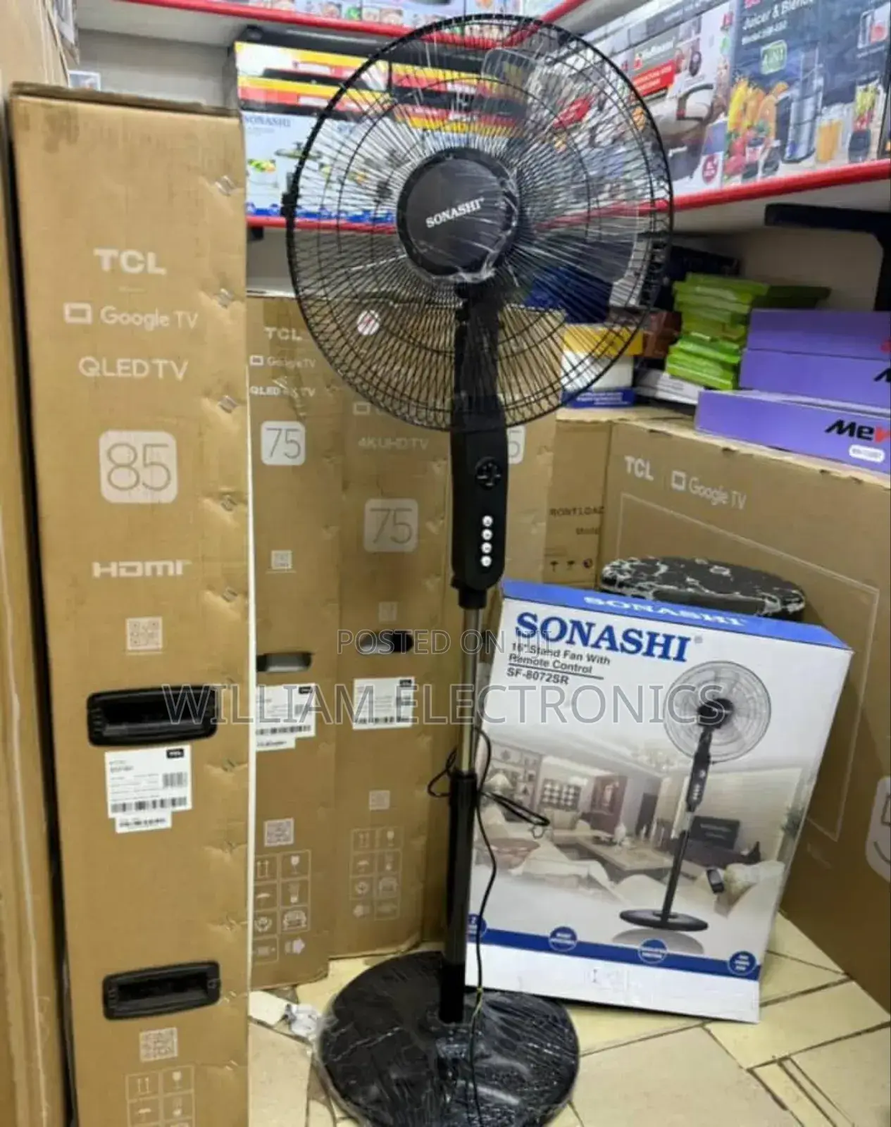Sonashi Stand Fan With Remote Control